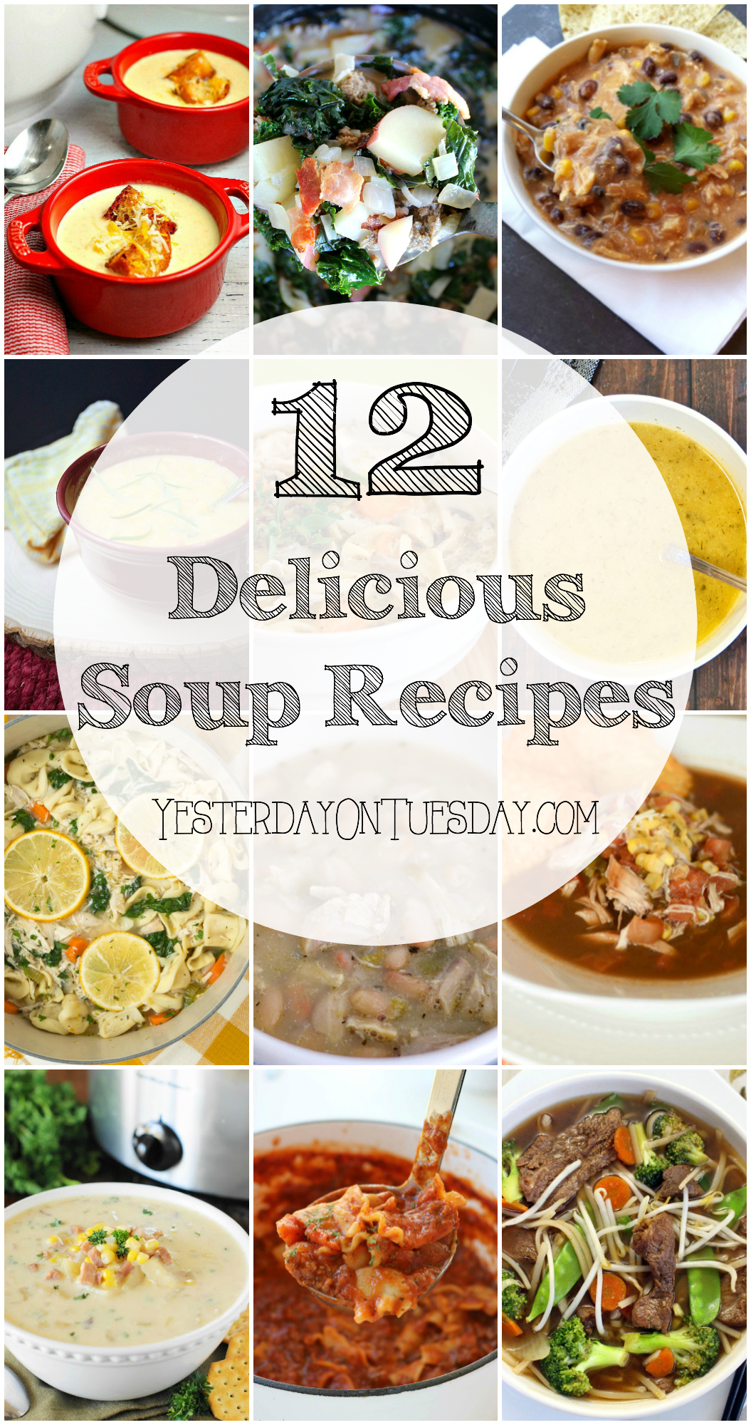 A Dozen Delicious Soups