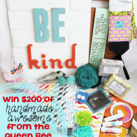 Win $200 worth of handmade products from The Queen Bee Market
