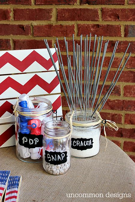 Fourth of July Fun and Games Station by Uncommon Designs