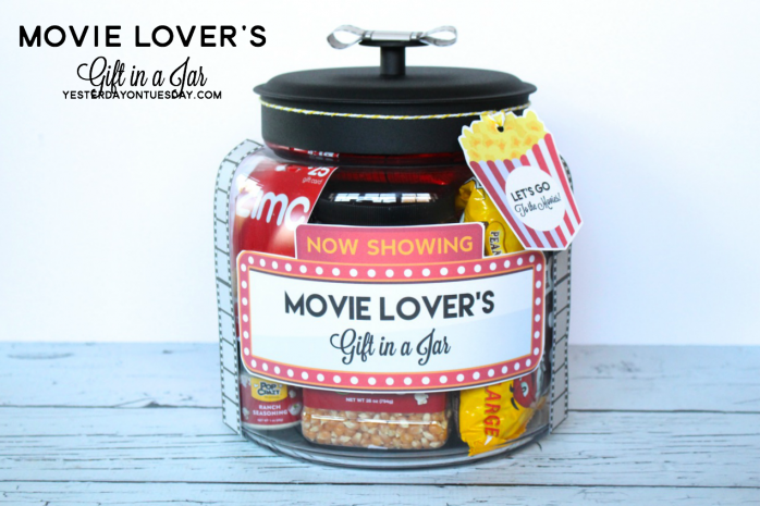 Movie Lover's Gift in a Jar | Yesterday On Tuesday