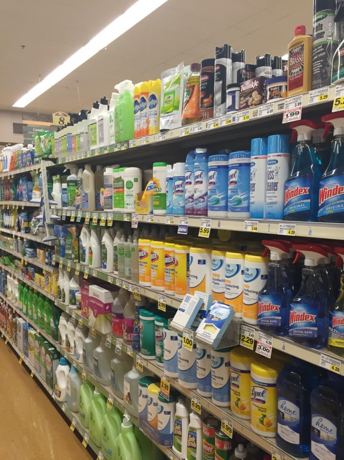 the cleaning shop