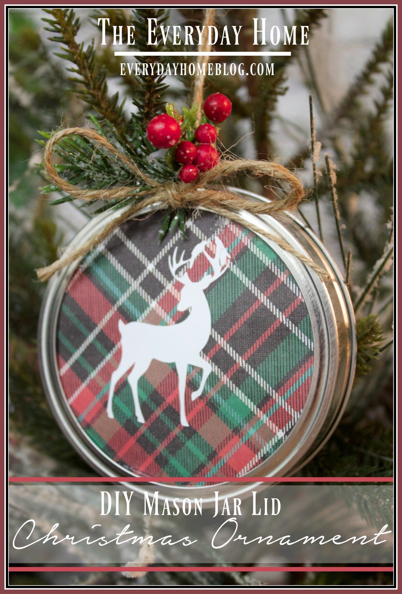 25 Mason Jar Christmas Ornaments | Yesterday On Tuesday