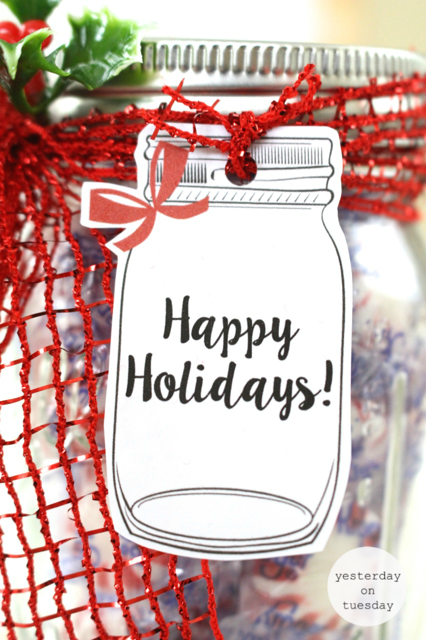 Holiday Mason Jar