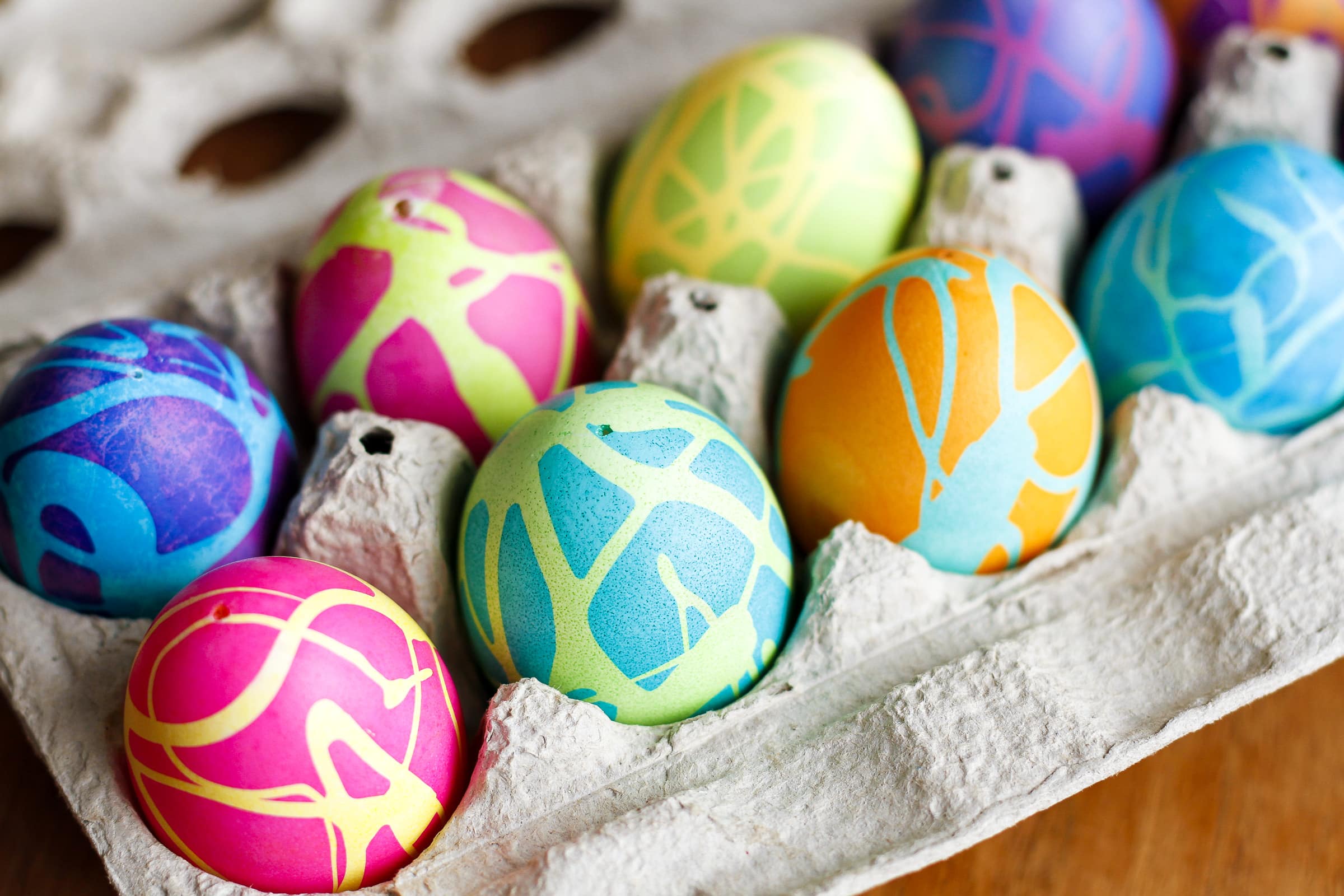 9 Bright and Beautiful Easter Egg Ideas | Yesterday On Tuesday