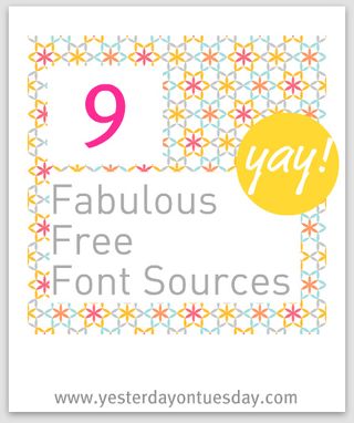9 Fabulous Free Font Sources
