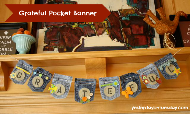 Vintage YoT: Grateful Pocket Banner