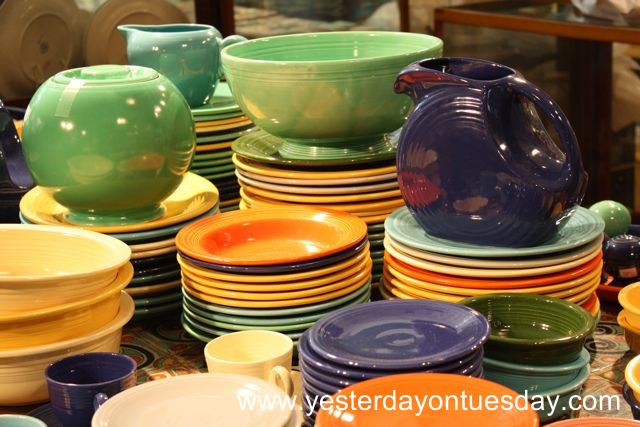 Vintage Fiestaware - Yesterday on Tuesday
