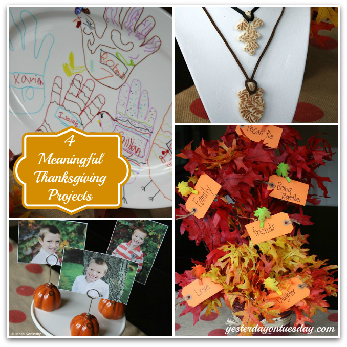 4 Meaningful Thanksgiving Projects