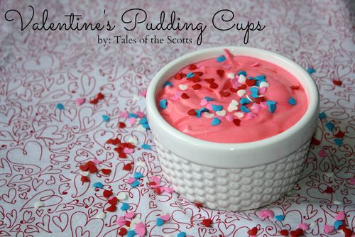 Valentine's Pudding Cups 