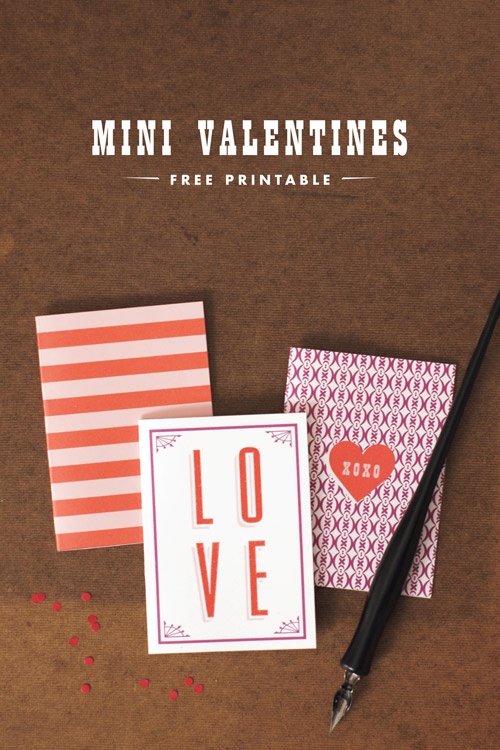Mini Valentines - A Pair of Pairs