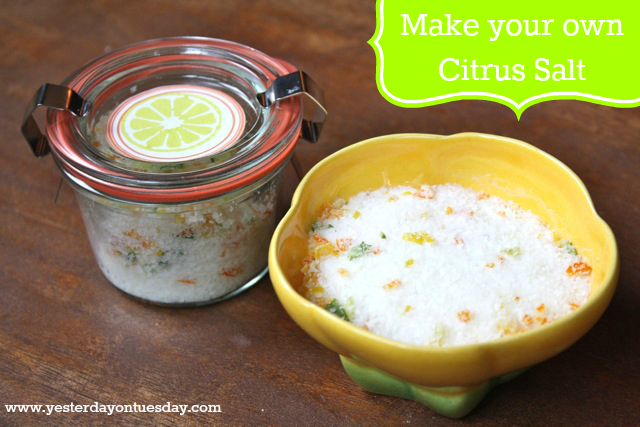 Make Your Own Spring Citrus Salt