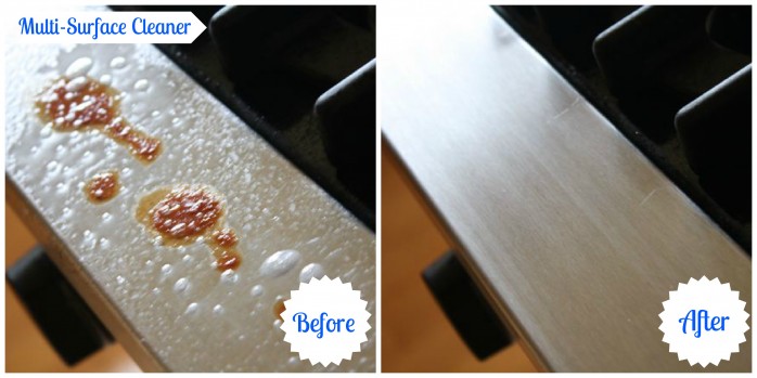 PIX Multi-Surface Cleaner Before and After