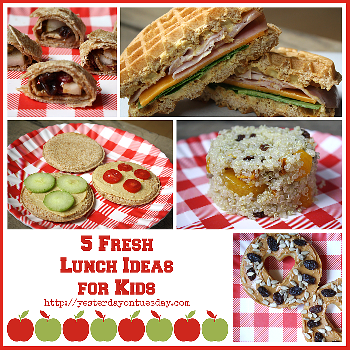 5 Fresh Lunch Ideas for Kids