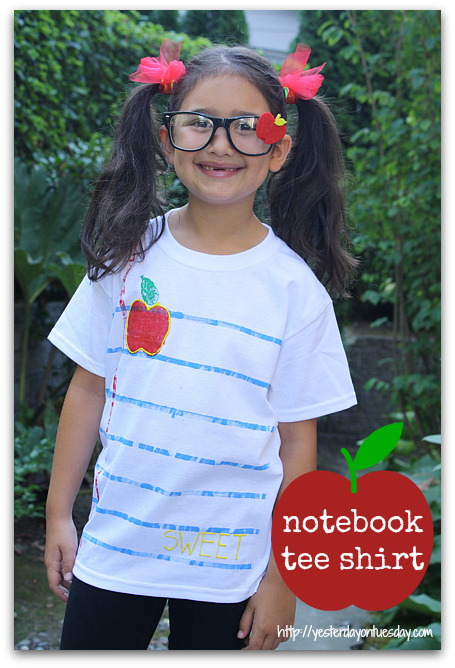 #BackToSchoolWeek Notebook Tee Shirt