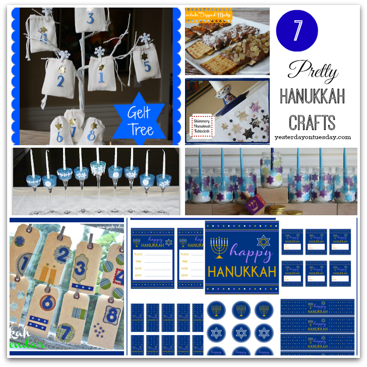 7 Pretty Hanukkah Crafts