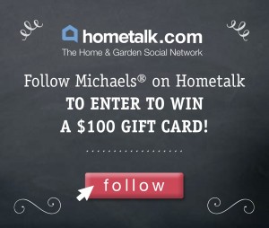 Michaels Hometalk Giveaway