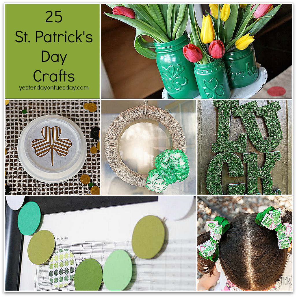 25 St. Patrick’s Day Crafts Featuring You
