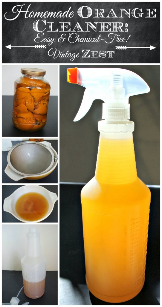 DIY Homemade Orange Cleaner - Easy & Chemical-Free 1