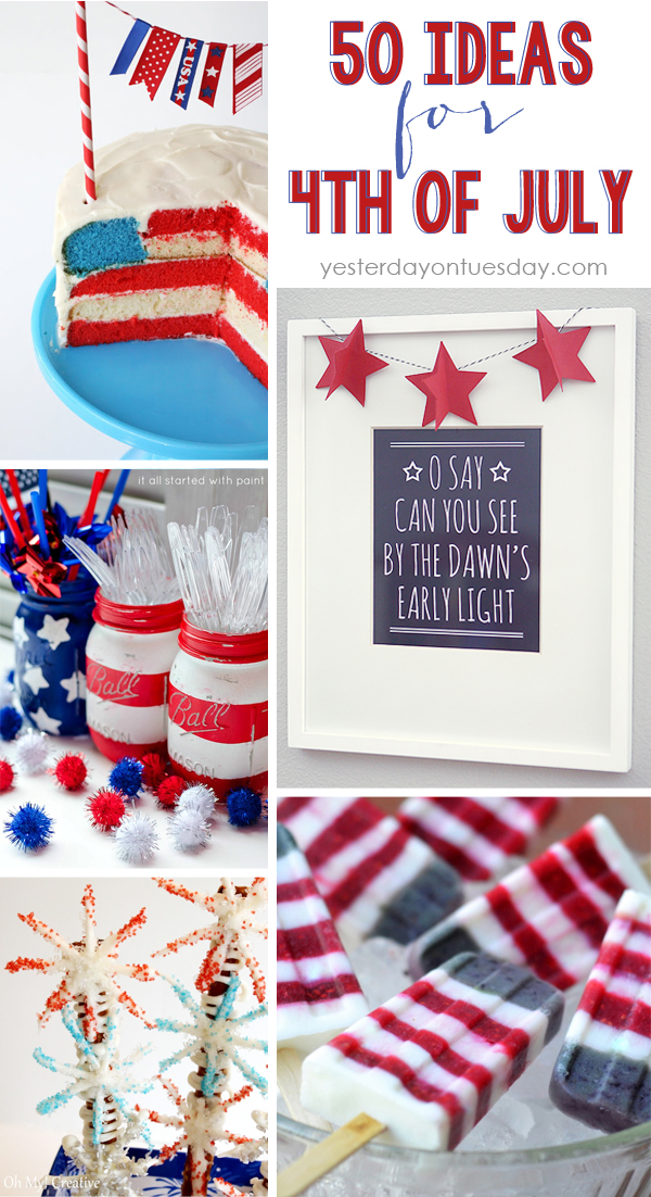 Fifty Ideas for 4th of July