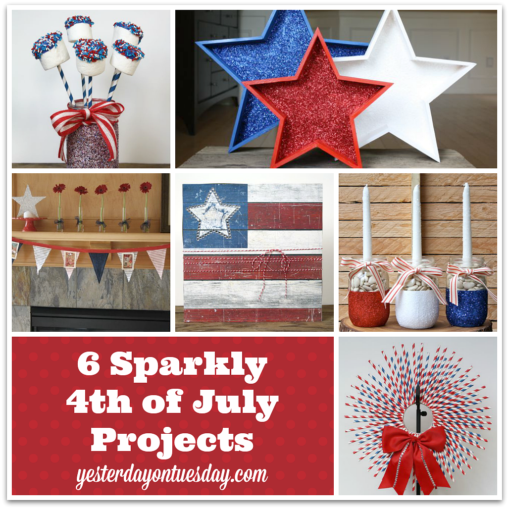 Six Sparkly 4th of July Projects