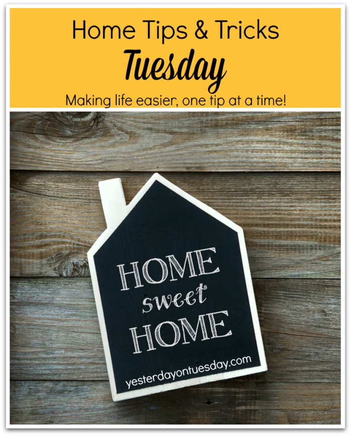 Housekeeping Tips every TUESDAY on http://yesterdayontuesday.com/staging