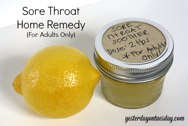 Home Sore Throat Remedy
