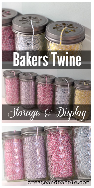 Bakers Twine Storage by Create and Babble