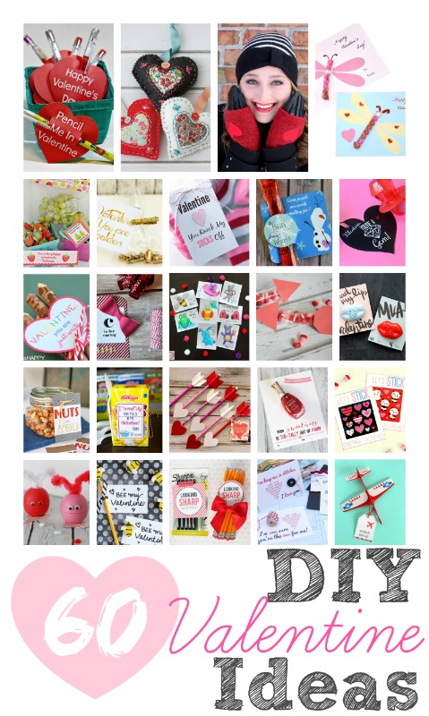 60 DIY Valentine Ideas #DIYValentine