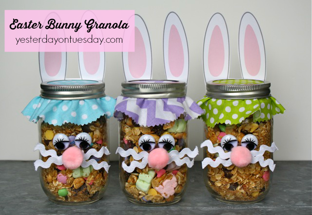 Easter Bunny Granola from Yesterday on Tuesday