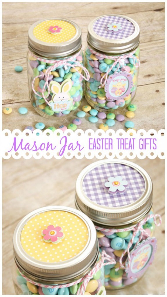 Mason Jar Easter Treats Crafts