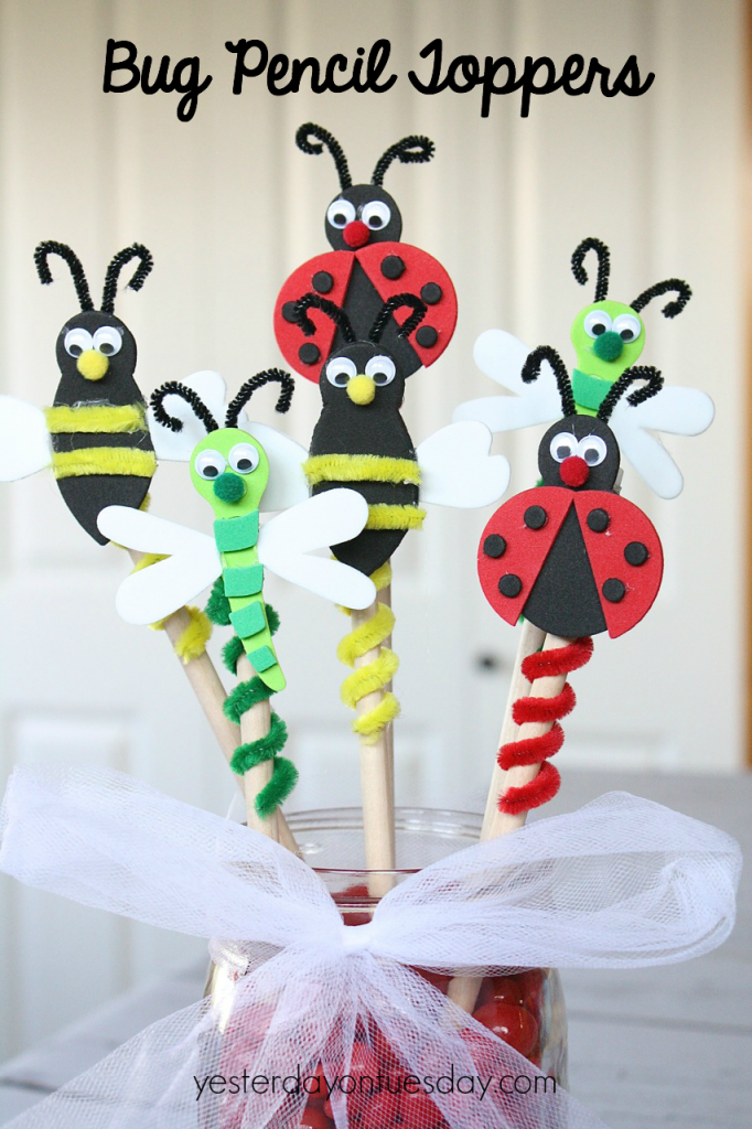 Insect Pencil Toppers