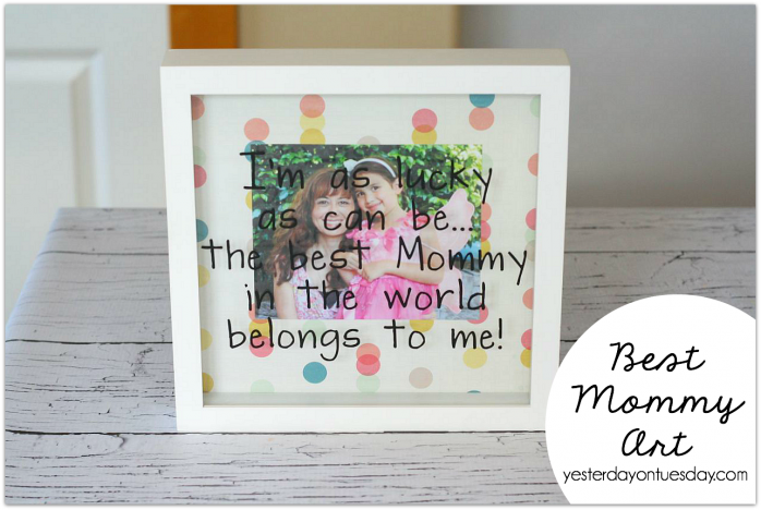 Best Mommy Art, a great Mother's Day Gift