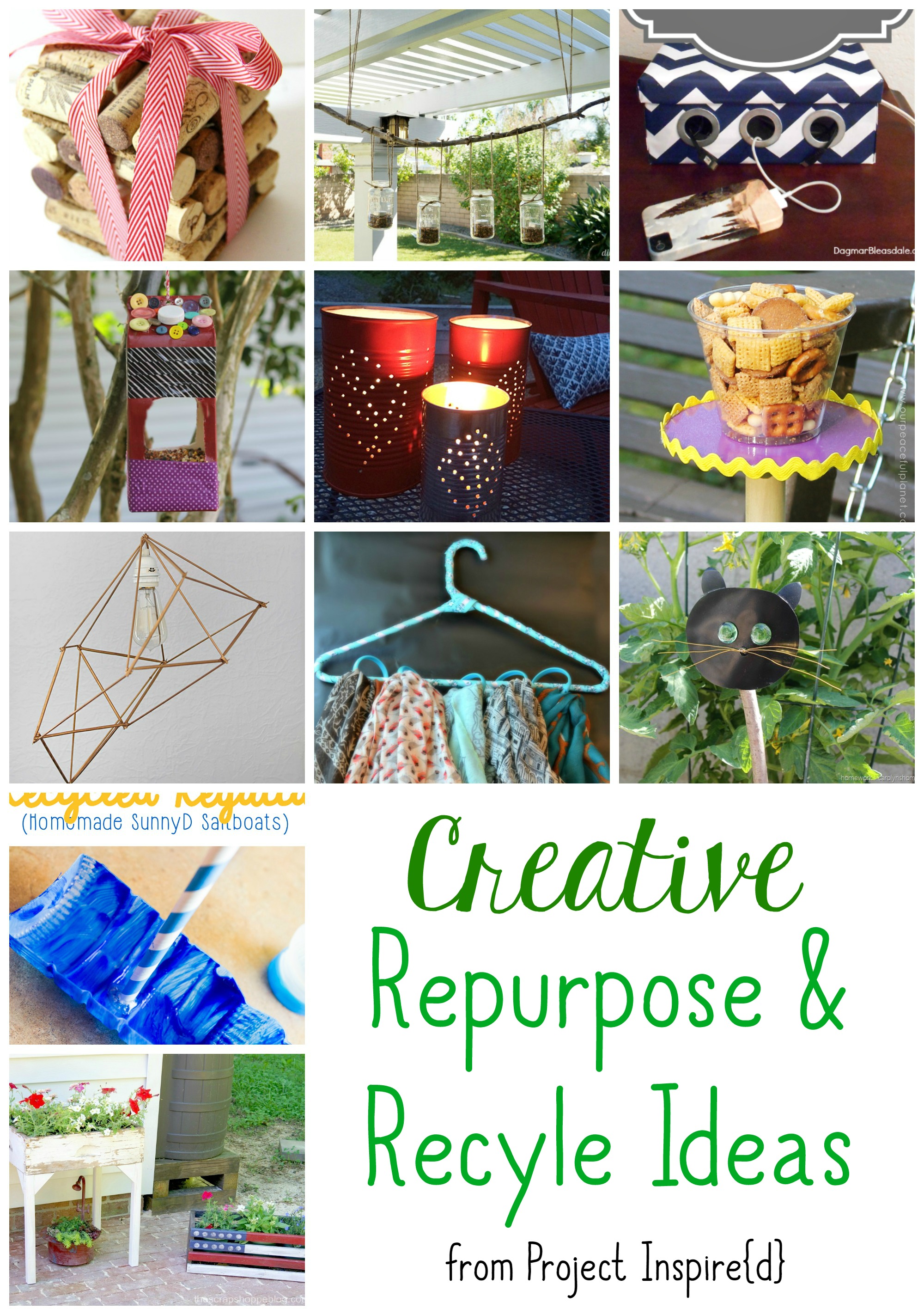 Creative Repurpose and Recycle Ideas