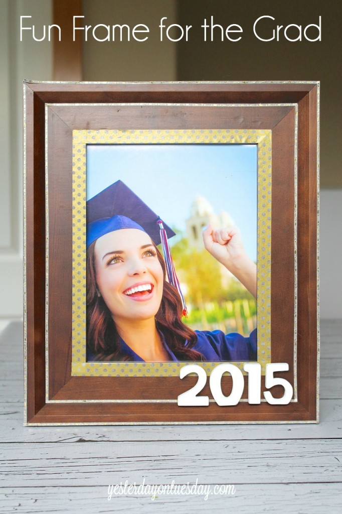 Fun Frame for the Grad, a great gift idea