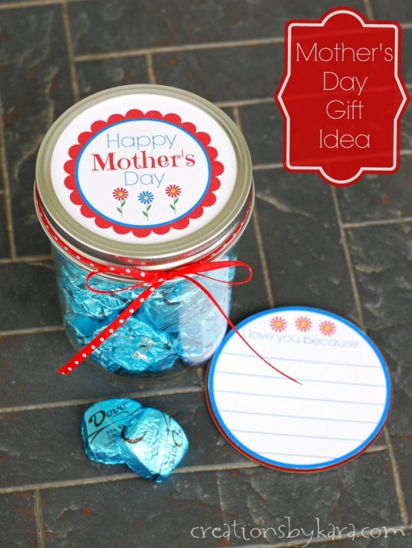 Mother's Day Gift with Printable Notes by Creations by Kara