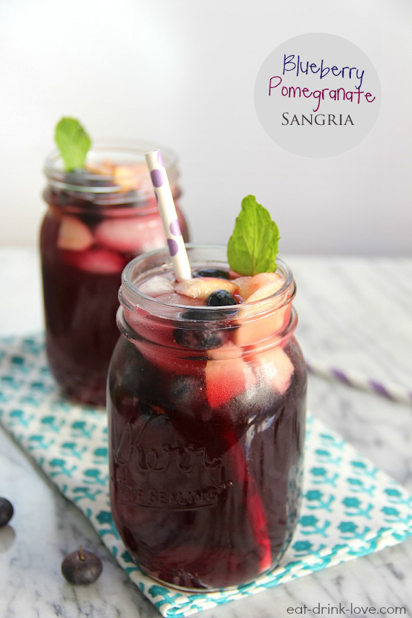 Blueberry-Pomegranate-Sangria
