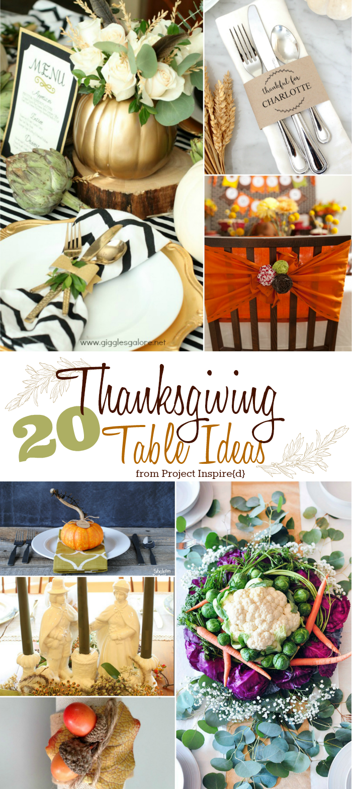 20 Thanksgiving Table Ideas