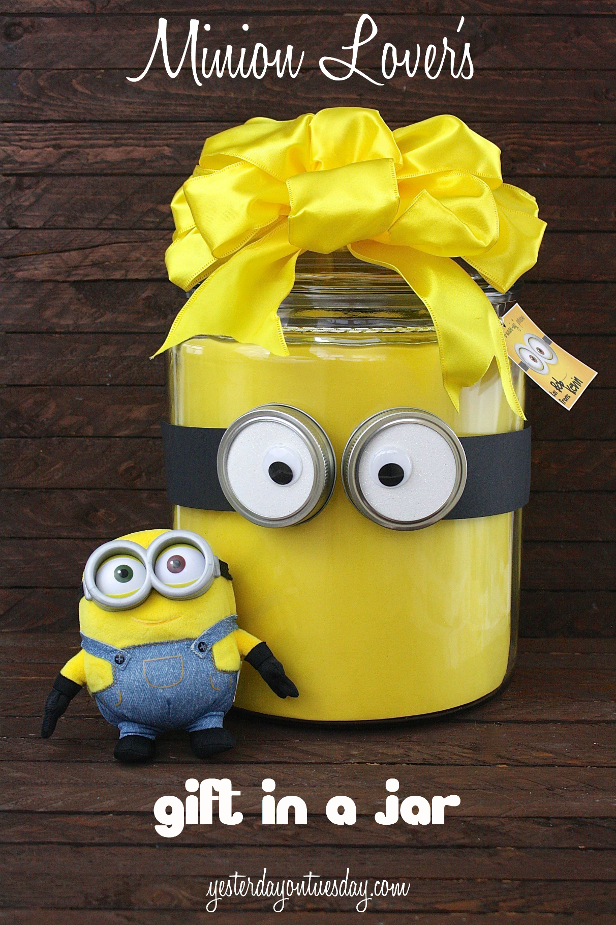 Minion Lover’s Gift in a Jar