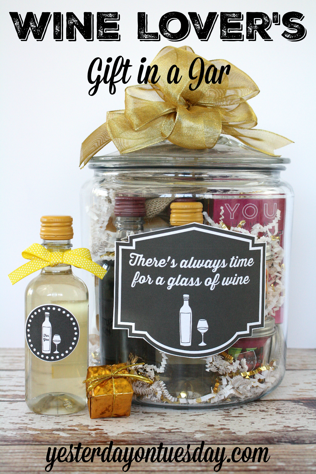 Wine Lover’s Gift in a Jar