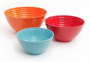 Pioneer Woman 3 Piece Ceramic Mixing Bowl Set, one of my must-haves for January.