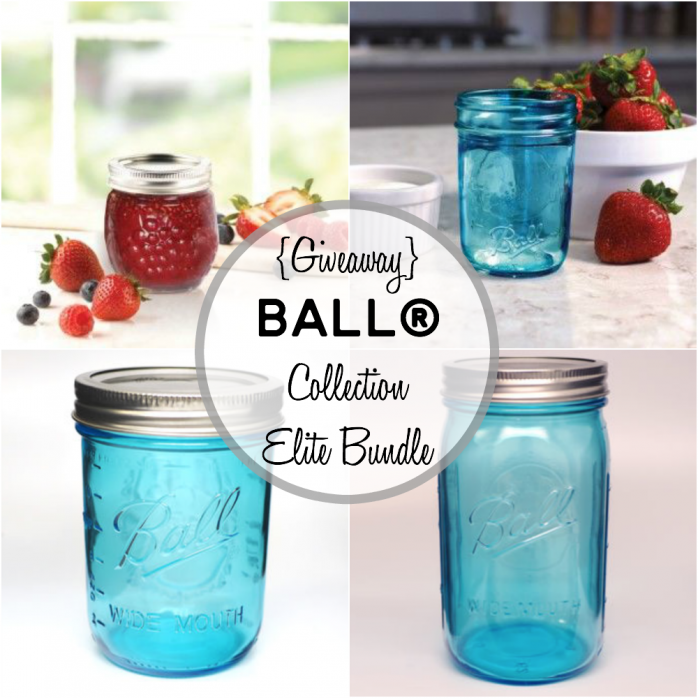 Ball Collection Elite Bundle Giveaway featuring the newest mason jars!
