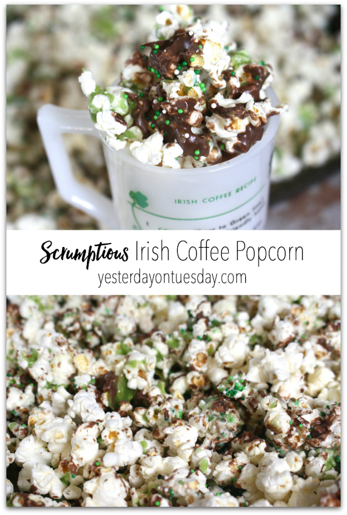 Scrumptious Irish Coffee Popcorn: How to make scrumptious Irish Coffee Flavored Popcorn