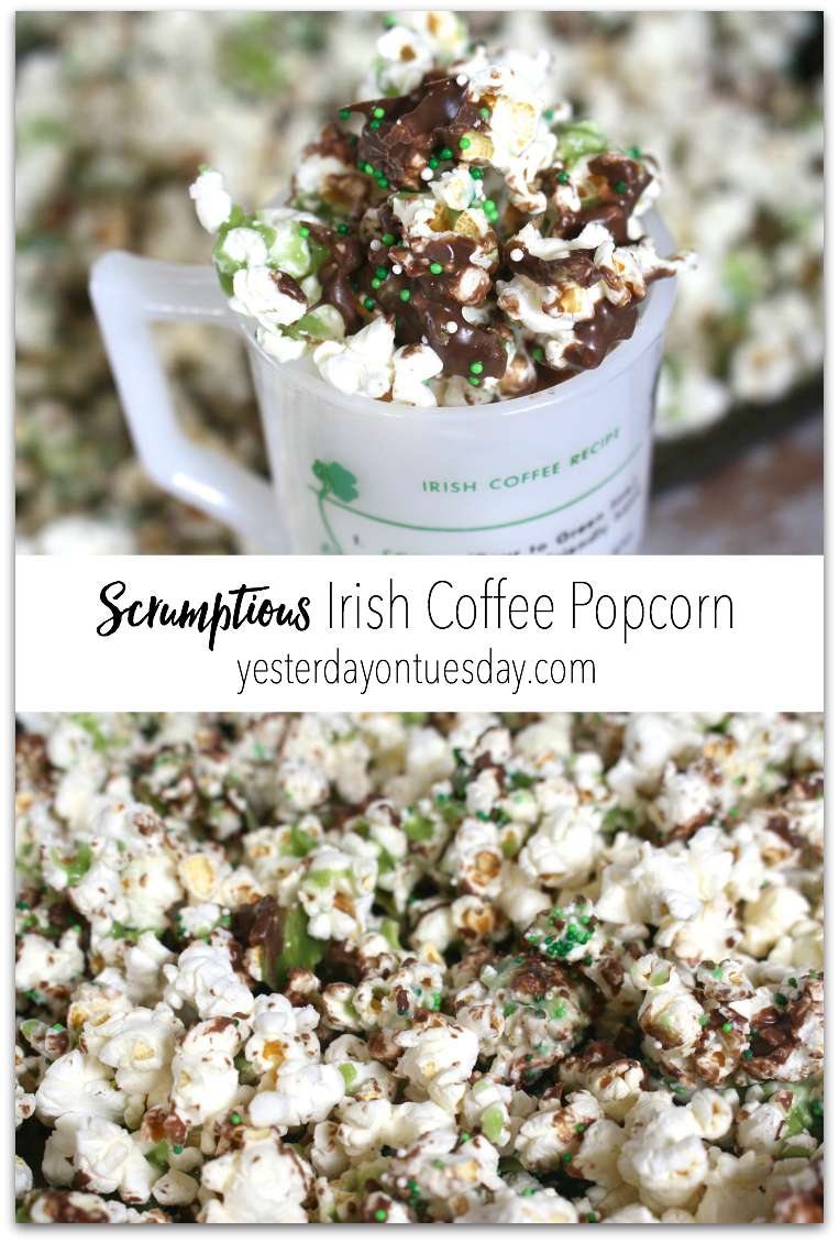 Scrumptious Irish Coffee Popcorn