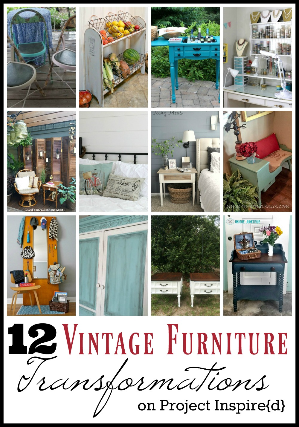 12 Vintage Furniture Transformations