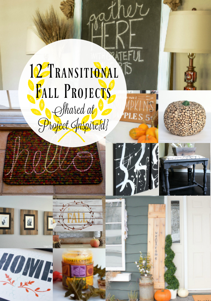 12 Transitional Fall Projects