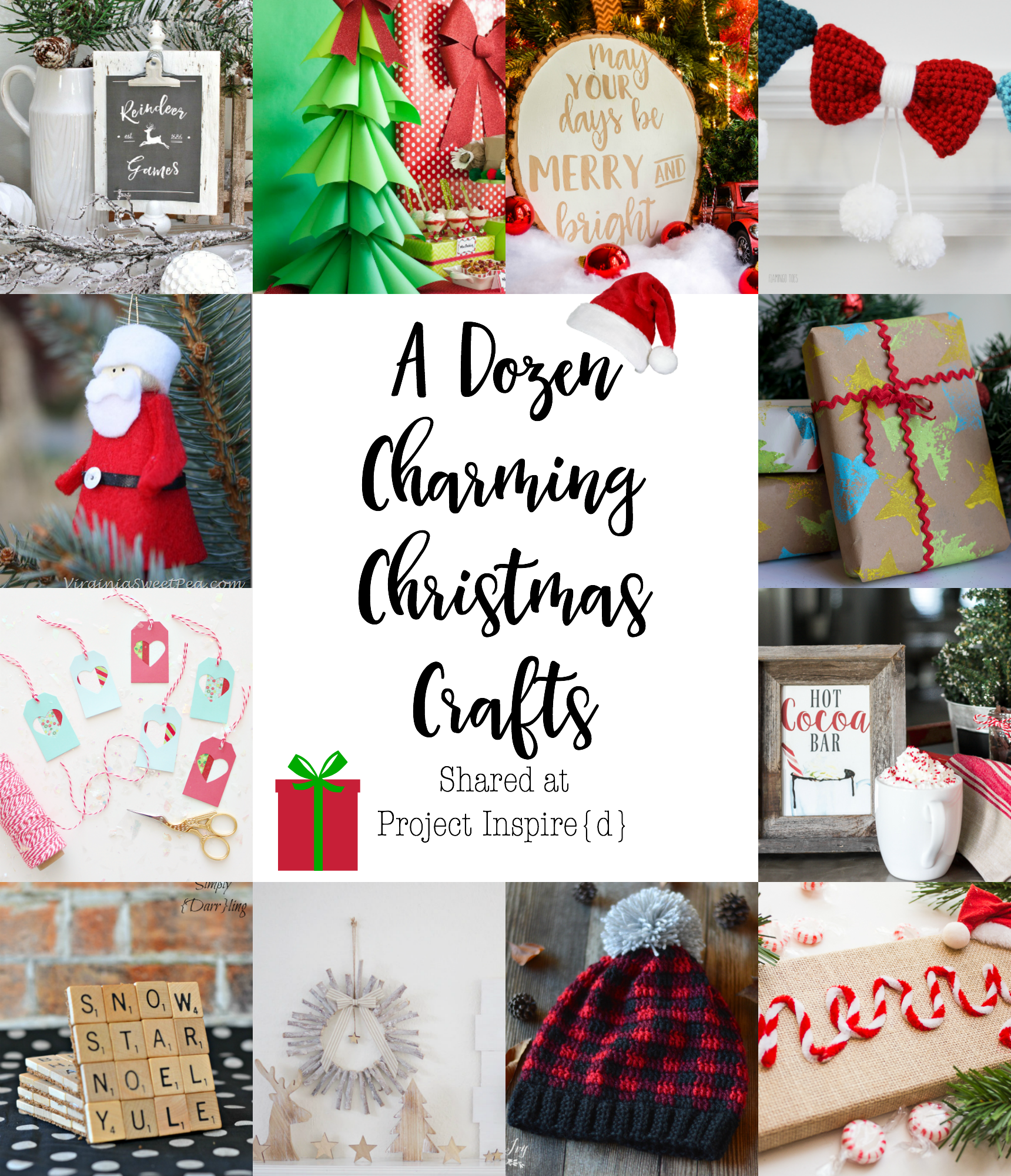 A Dozen Charming Christmas Crafts