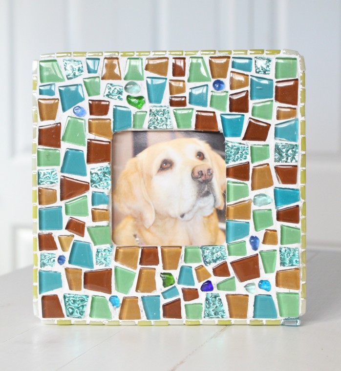 Mosaic Frame, great for Christmas gift giving