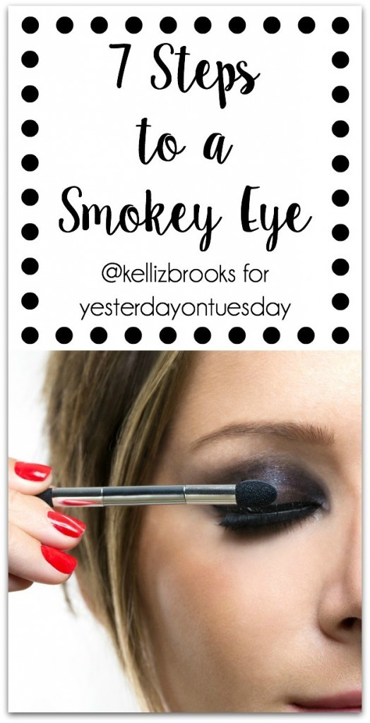 7 Steps to a Smokey Eye: How to create the perfect smokey eye. Easy Step by step directions for a professional makeup artist!