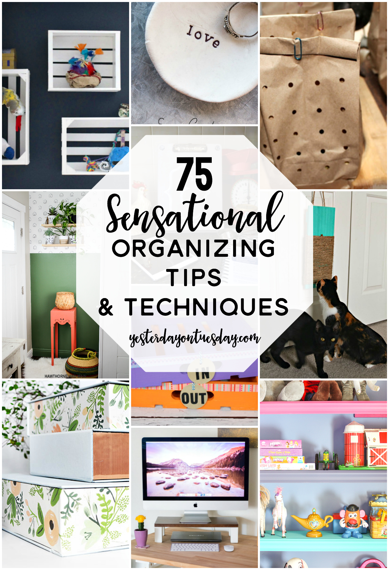 75 Sensational Organizing Tips and Techniques