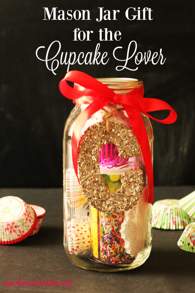 Mason Jar Gift for the Cupcake Lover